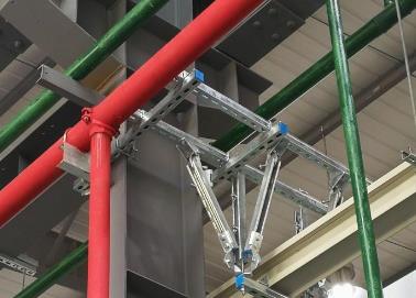 顺庆该抗震支架的整体式支吊架结构协调性好